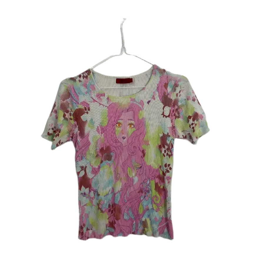 Watercolour Vintage Top- Size M