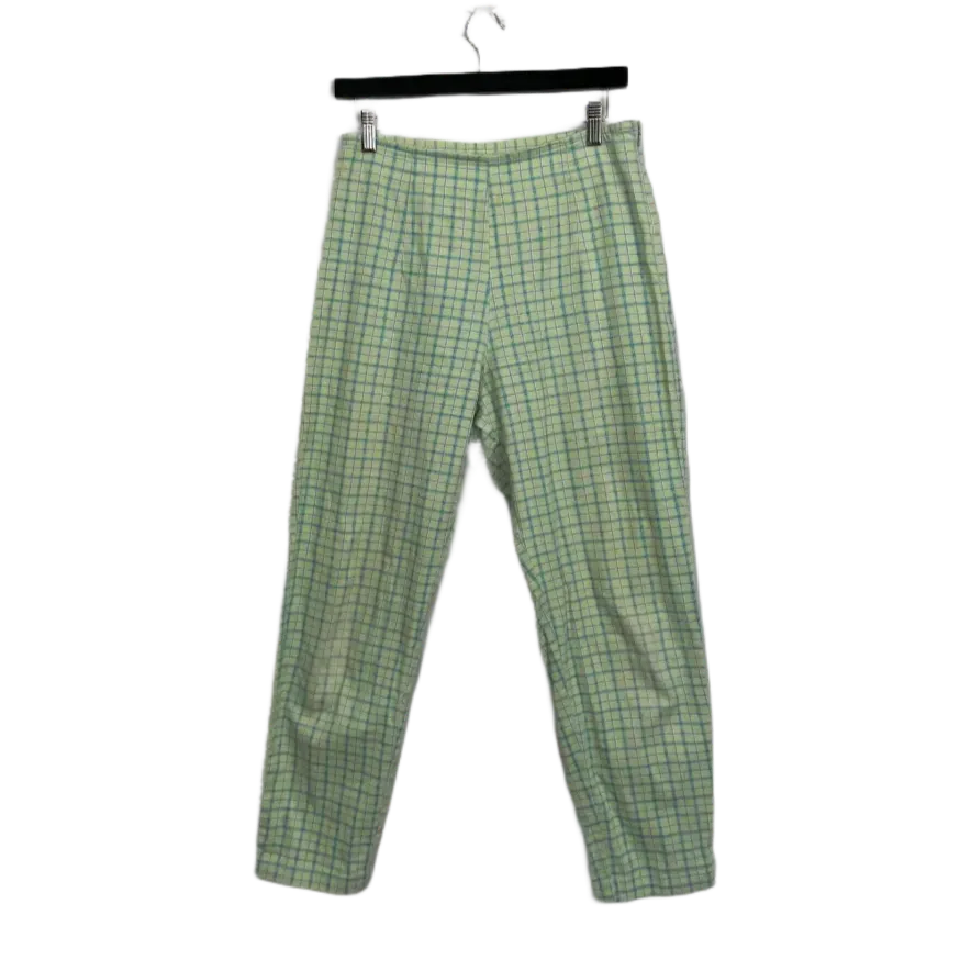 George High Waisted Plaid Trousers- Size 12/14