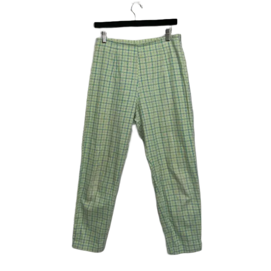 George High Waisted Plaid Trousers- Size 12/14