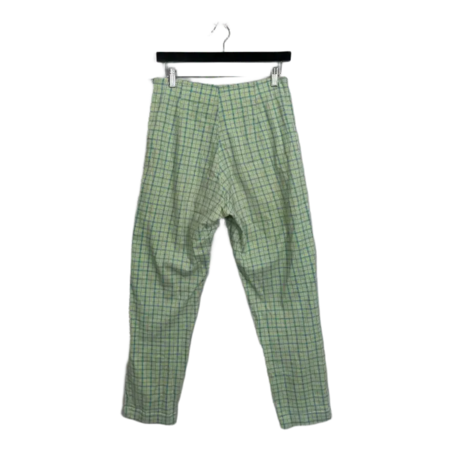 George High Waisted Plaid Trousers- Size 12/14