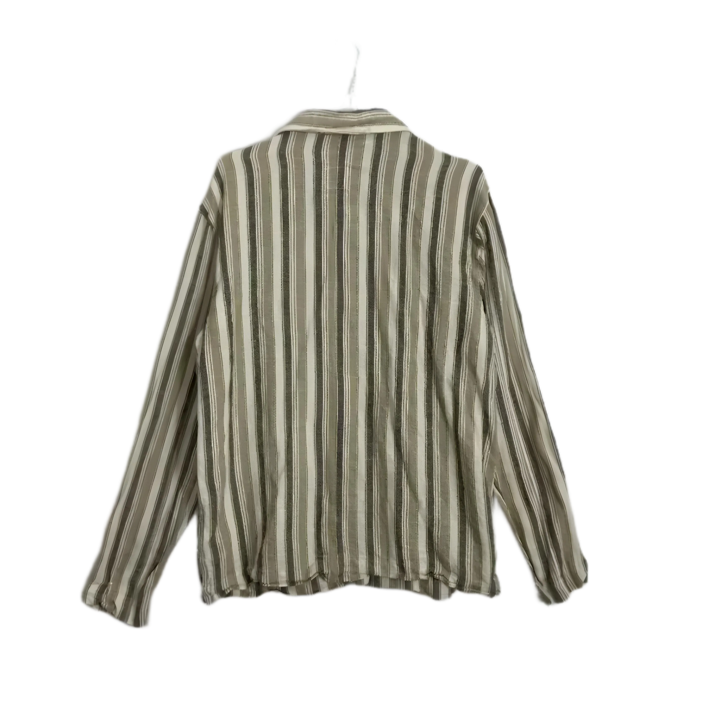 Zara Striped Button Up Shirt- Size M