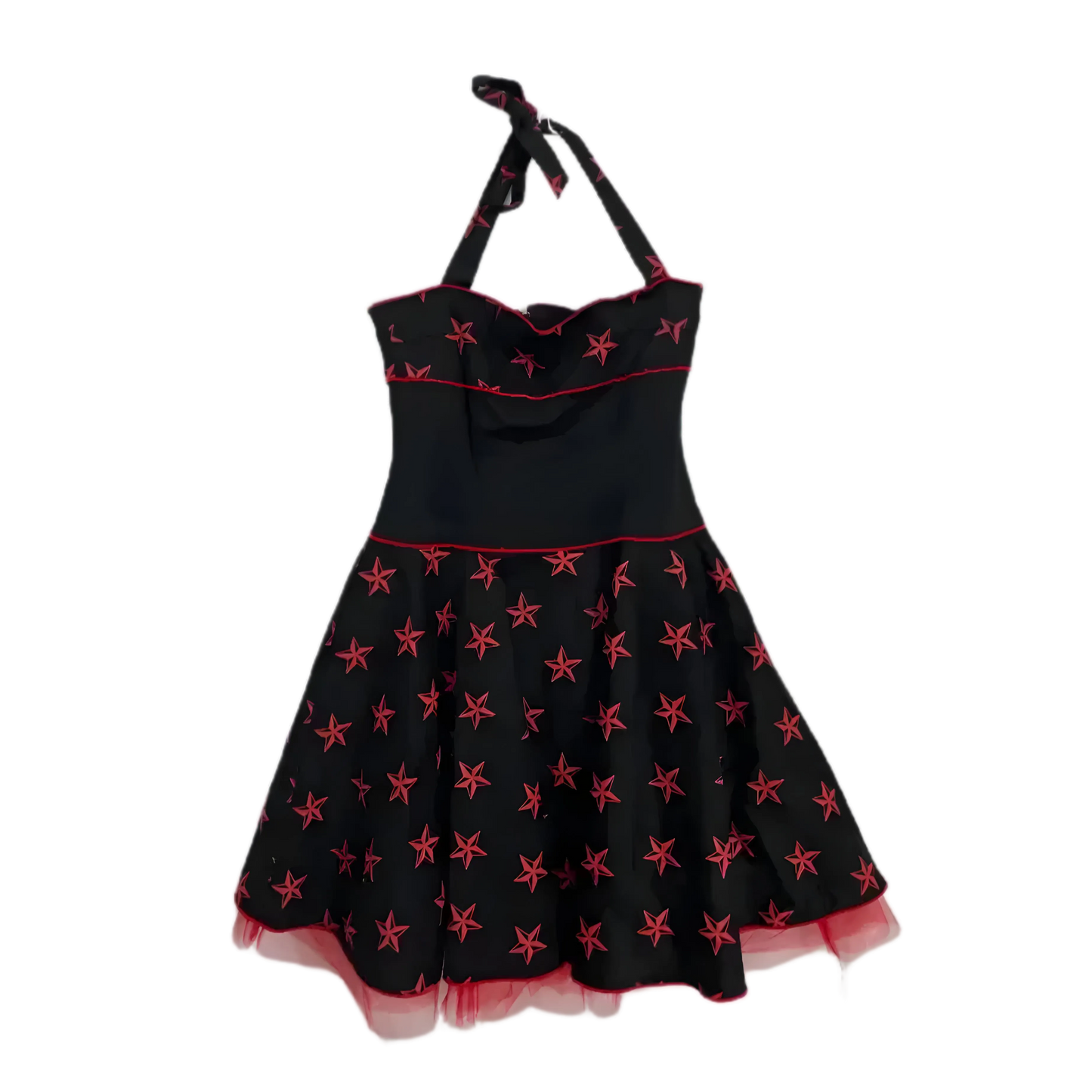 Retro Star Pin Up Dress- Size S/M