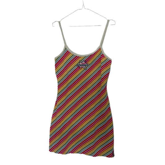 Maui Girl Striped Bodycon Dress- Size M (12/14)