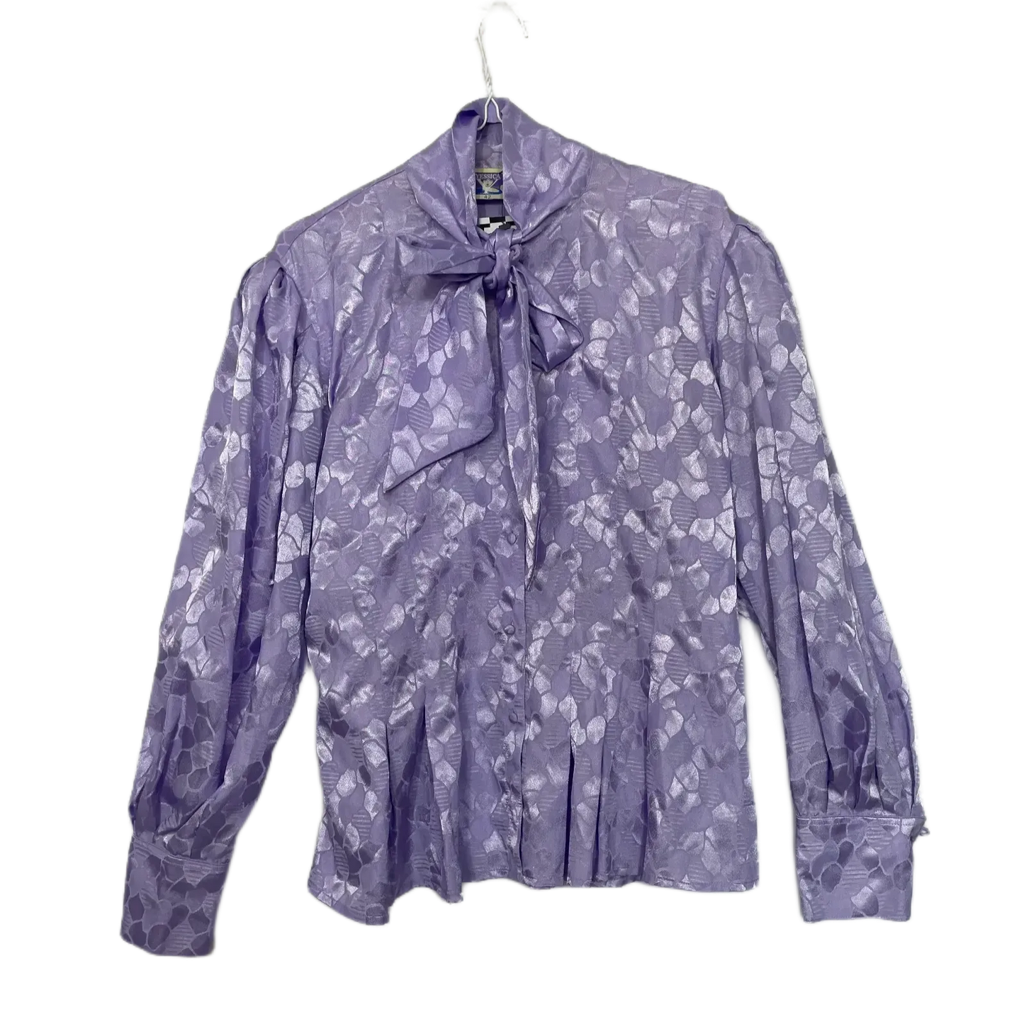 Purple Jessica Tie Up Top - Size 14