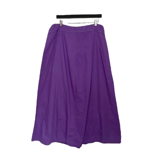 Purple Maxi Skirt- Size M (12/ 14)