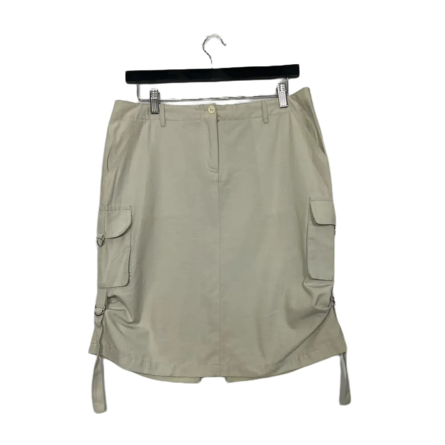 Beige Cargo Skirt - Size M (12?)