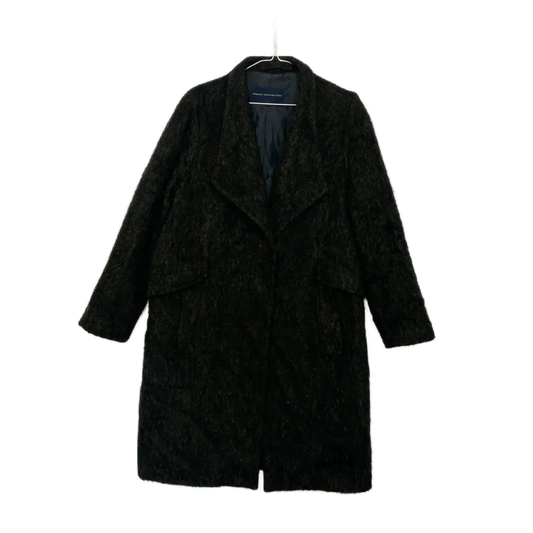 French Connection Green & Black Coat- Size 12