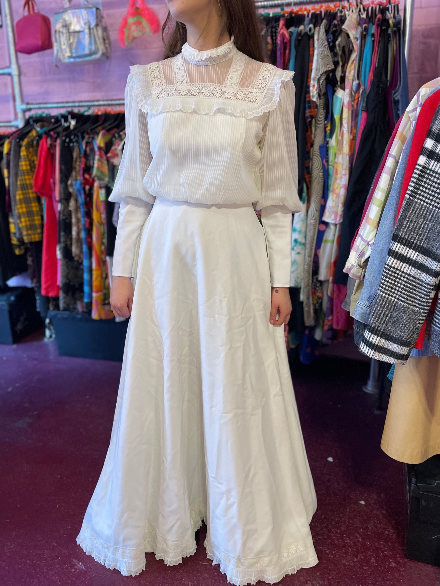 Edwardian style Wedding Dress