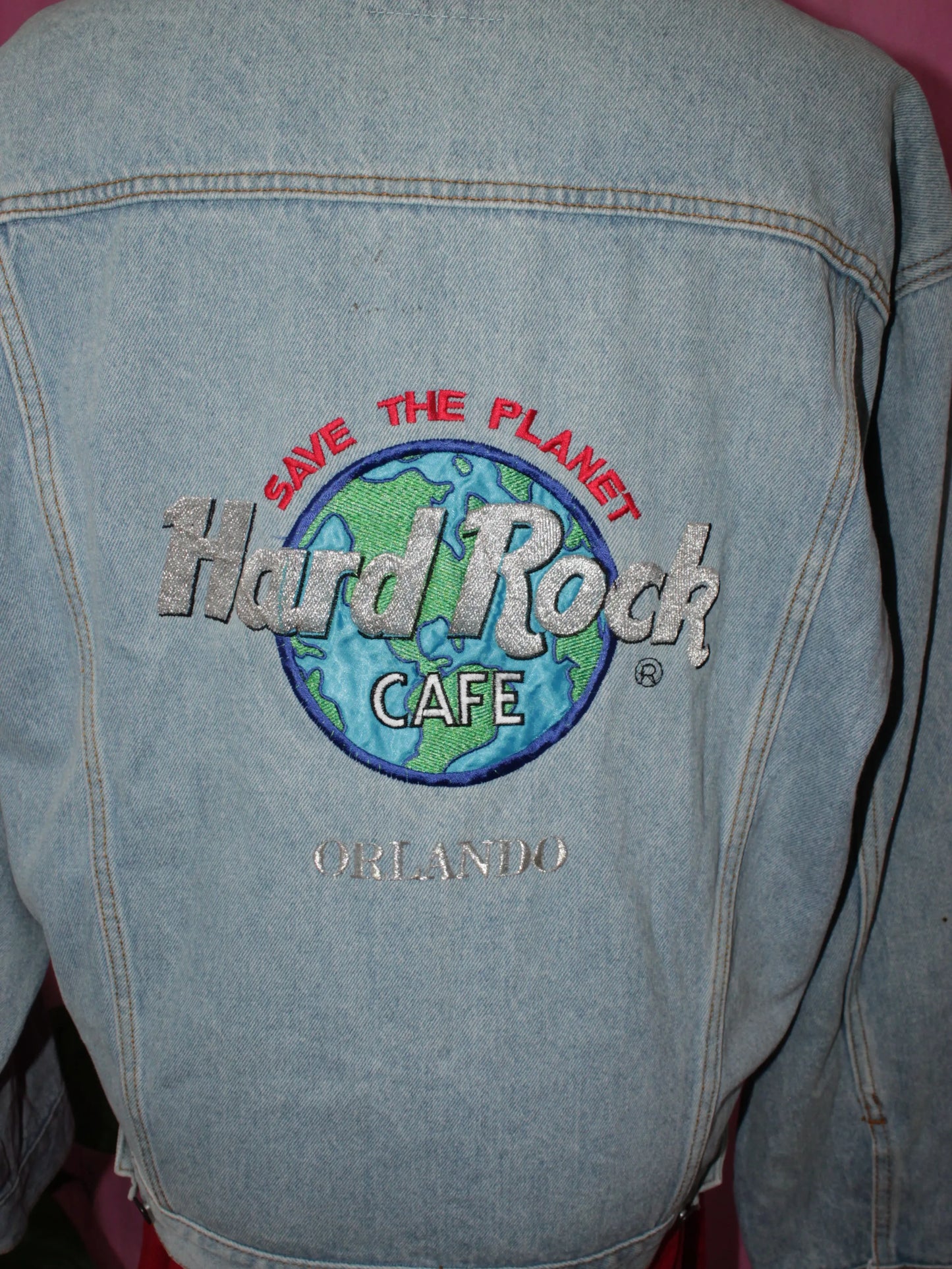 Vintage Hard Rock Denim Jacket - Size M