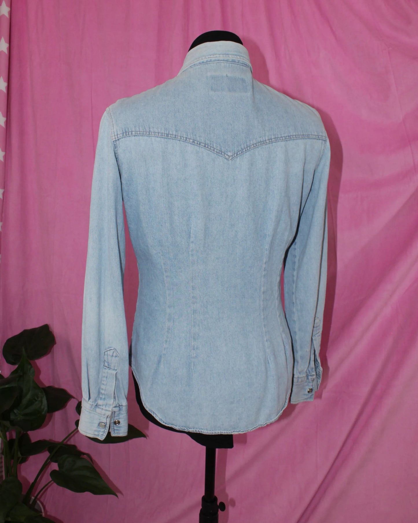 Long Sleeve Western Vintage Top - Size S