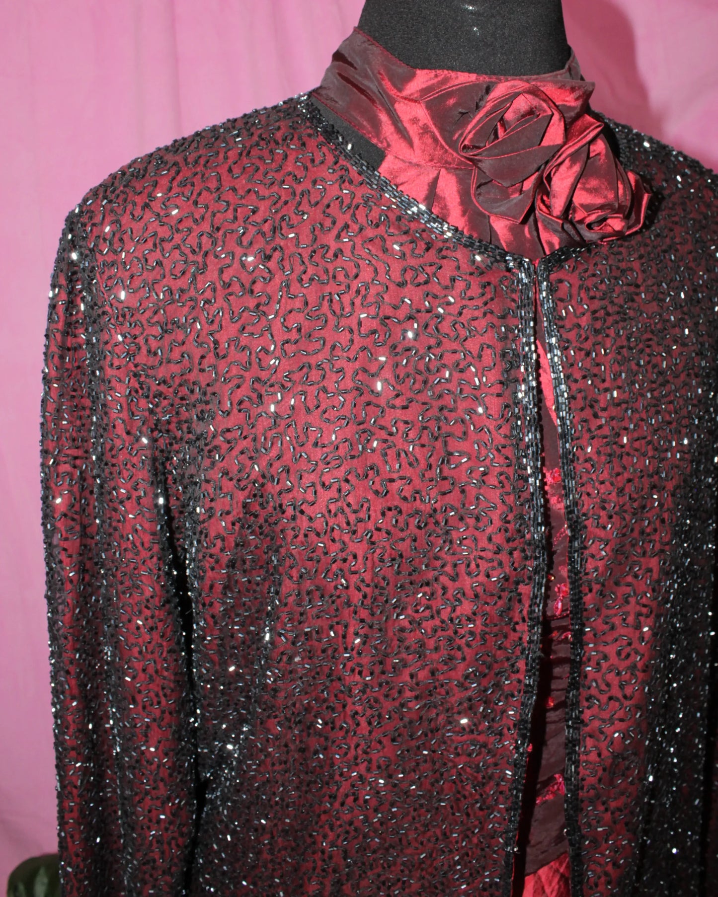 Embellished Evening Jacket- Size M