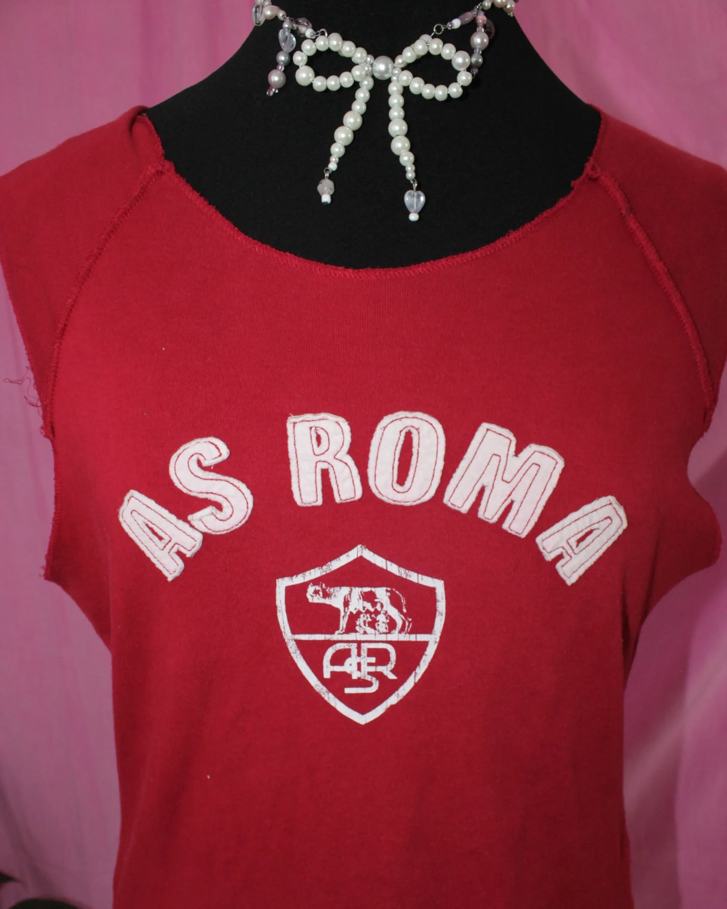 As Roma Y2K Football Top- Size M