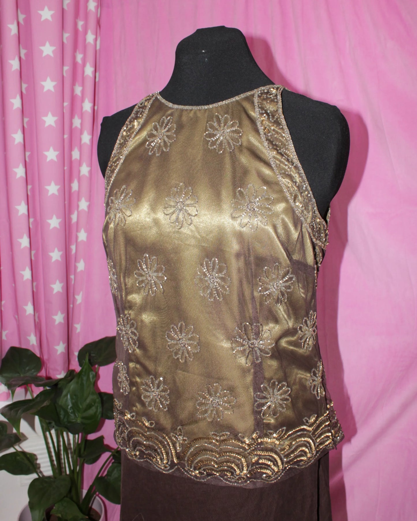 Per Una Embellished Top- Size 14