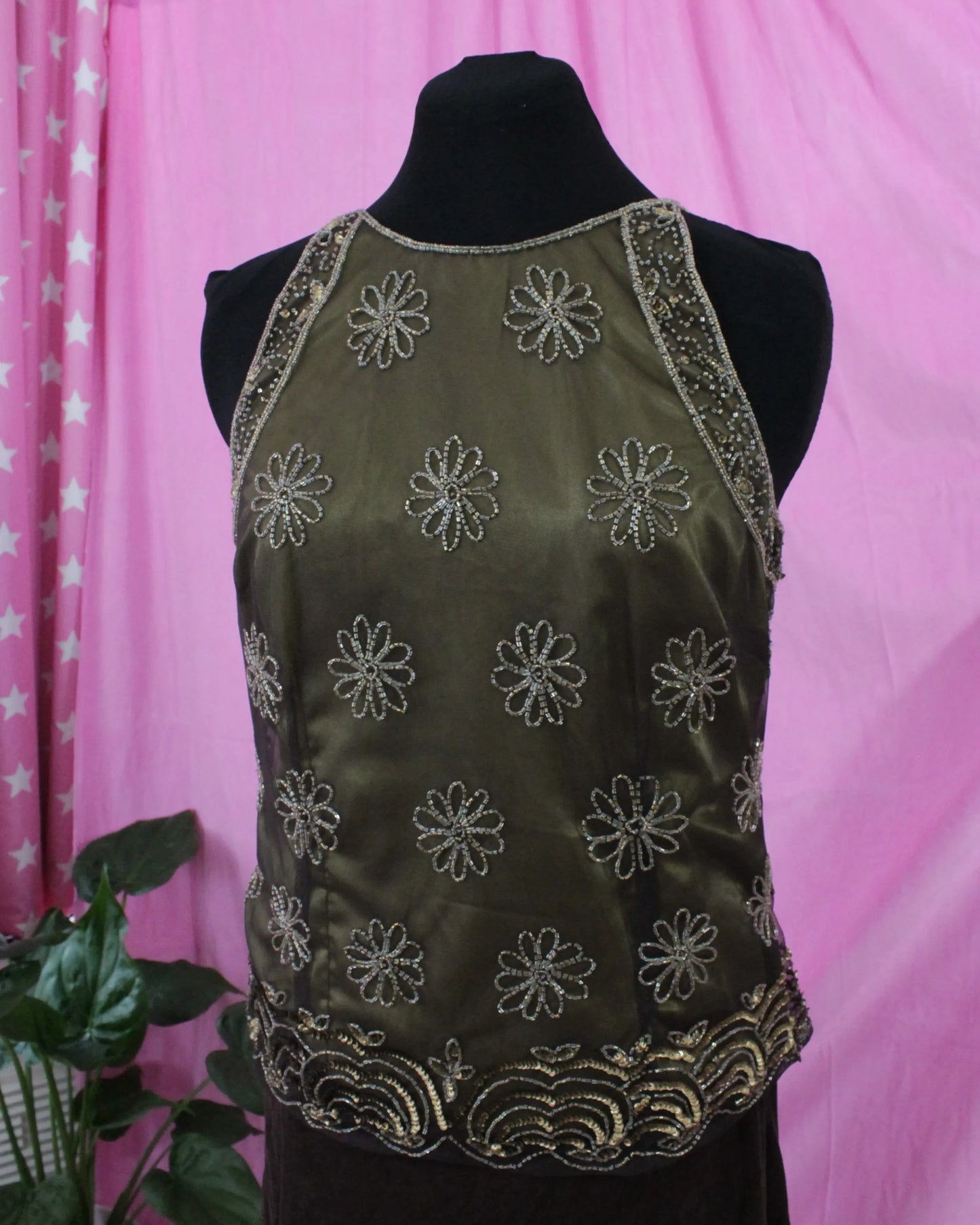 Per Una Embellished Top- Size 14