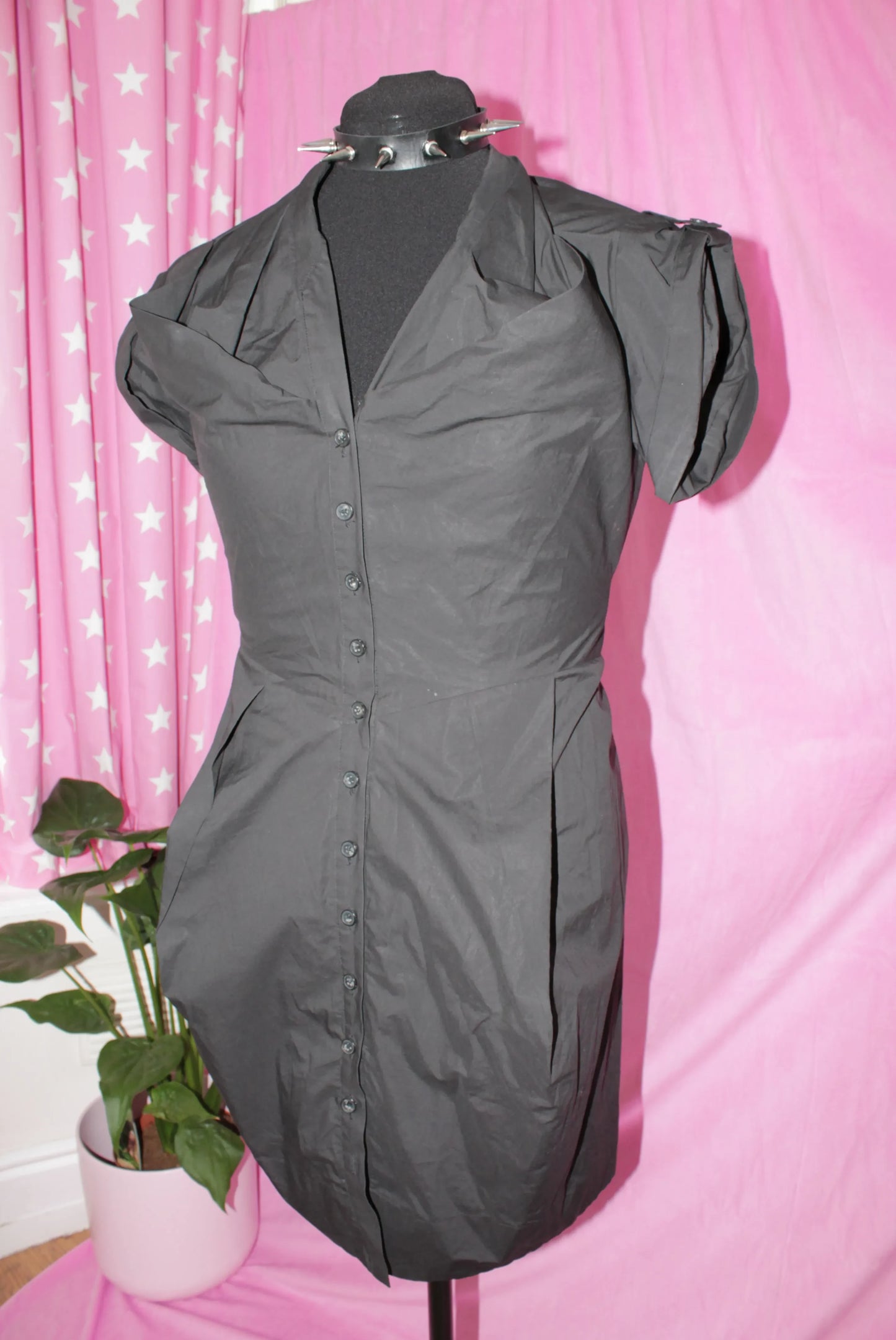 All Saints Button Up Dress- Size 12