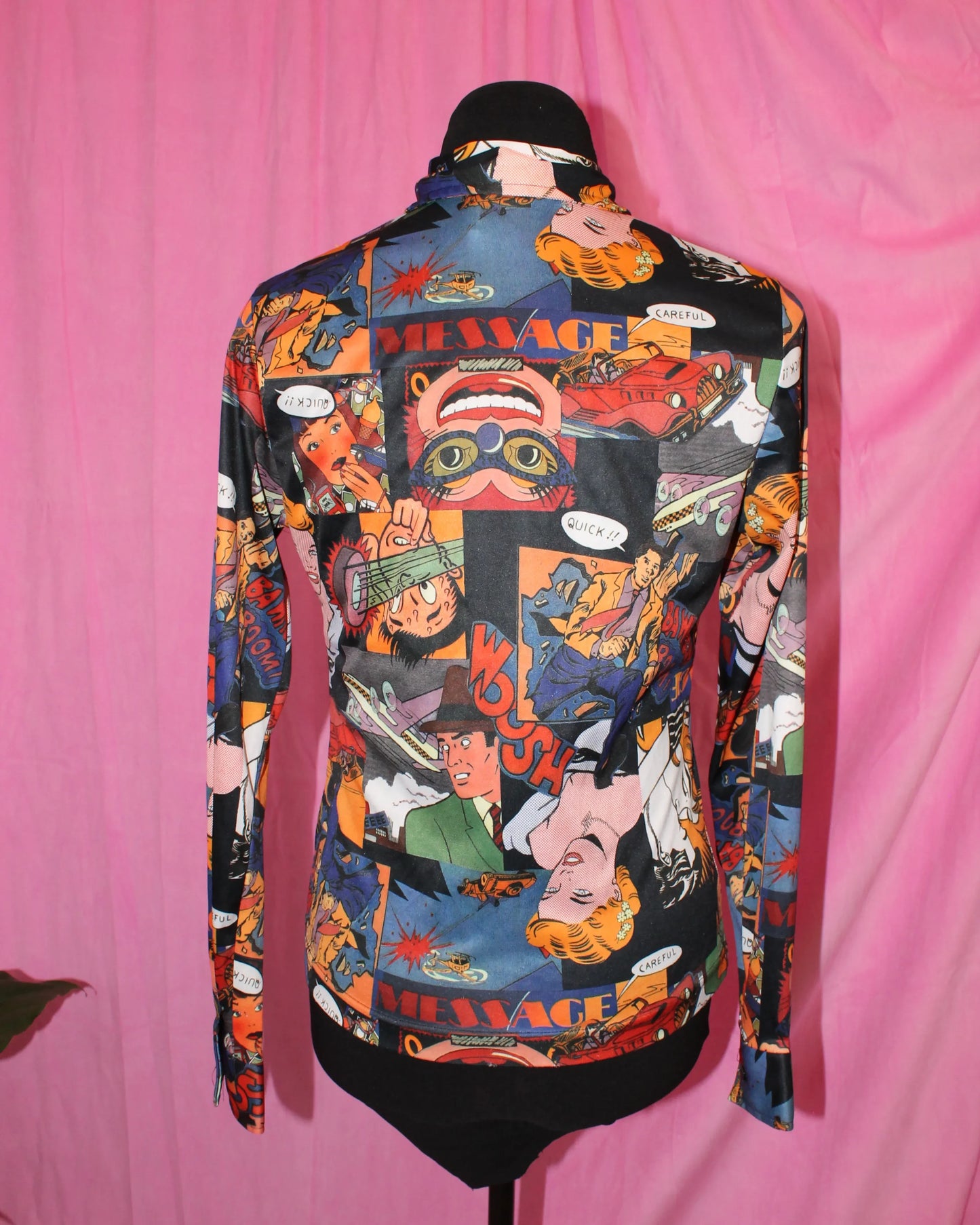 Jazz Sport USA | Blouse | Comic Book Print | Size S