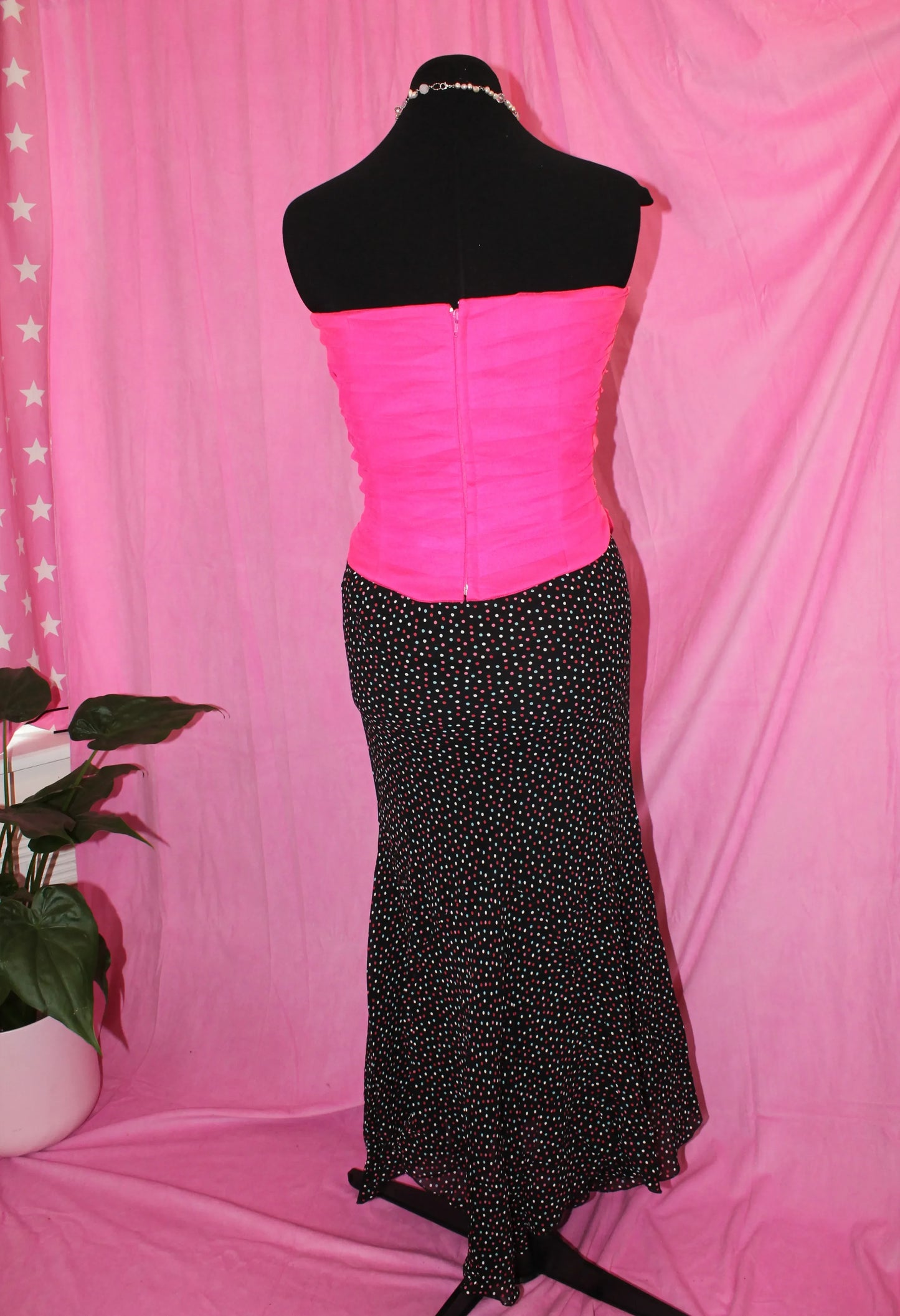 Pink Corset Top- Size 12