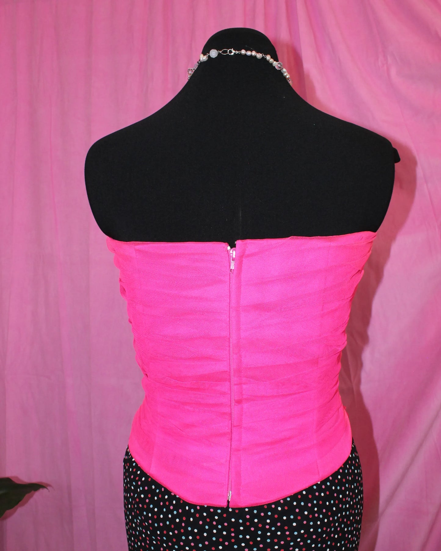 Pink Corset Top- Size 12