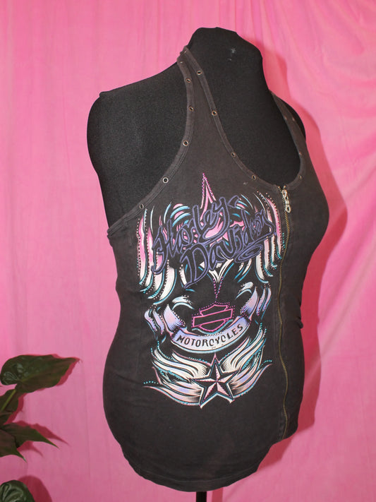 Harley Davidson Halter Top- Size L