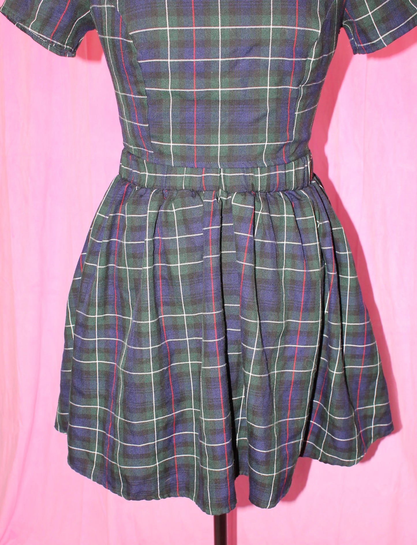 Vintage Supply Tartan Co-rd - Size 8