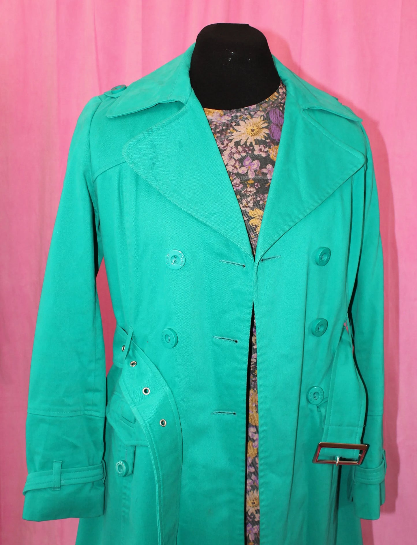 John By John Richmond Teal Jacket- Size S