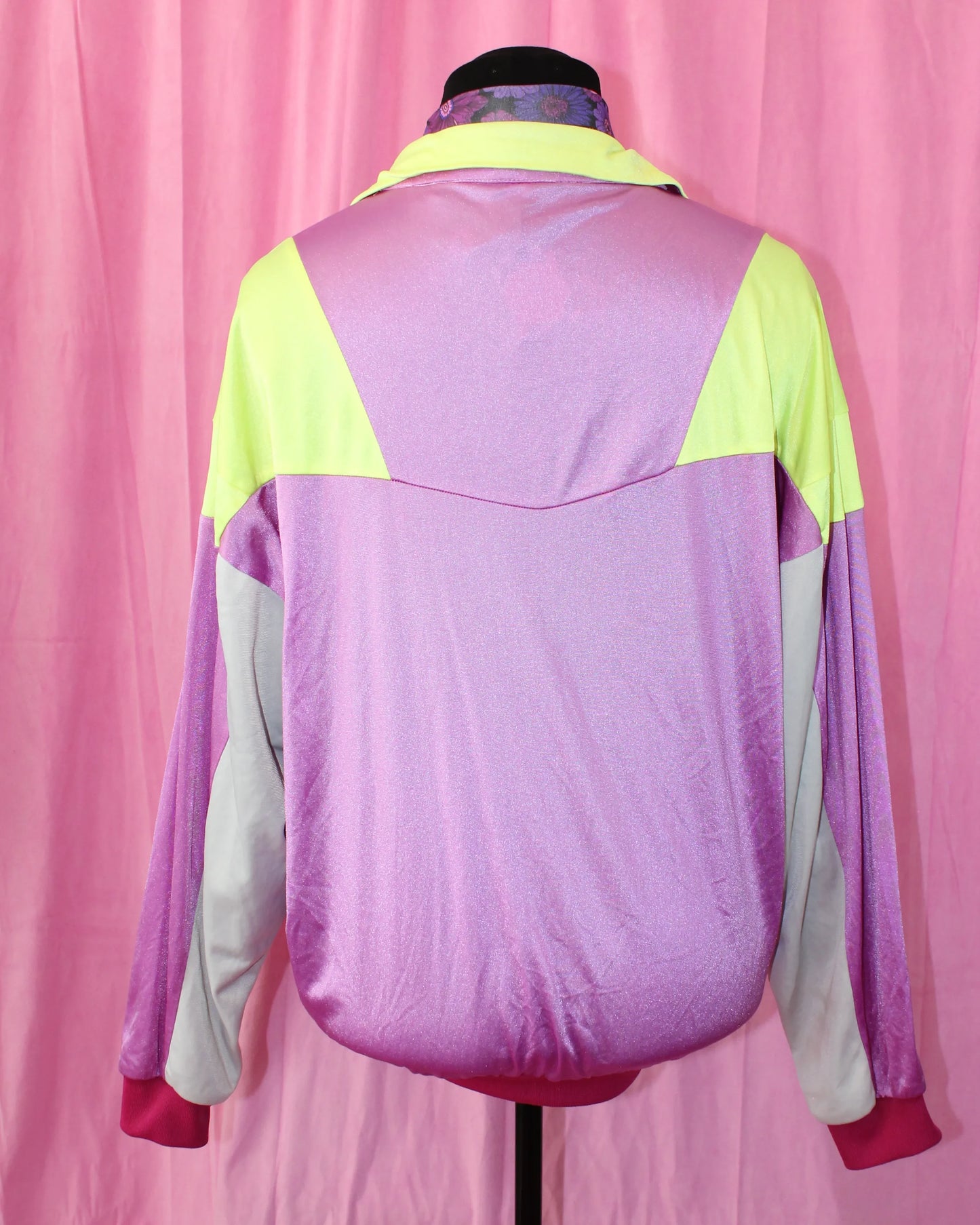 Vintage | Unisex | Shell Jacket | Yellow & Purple | Size M