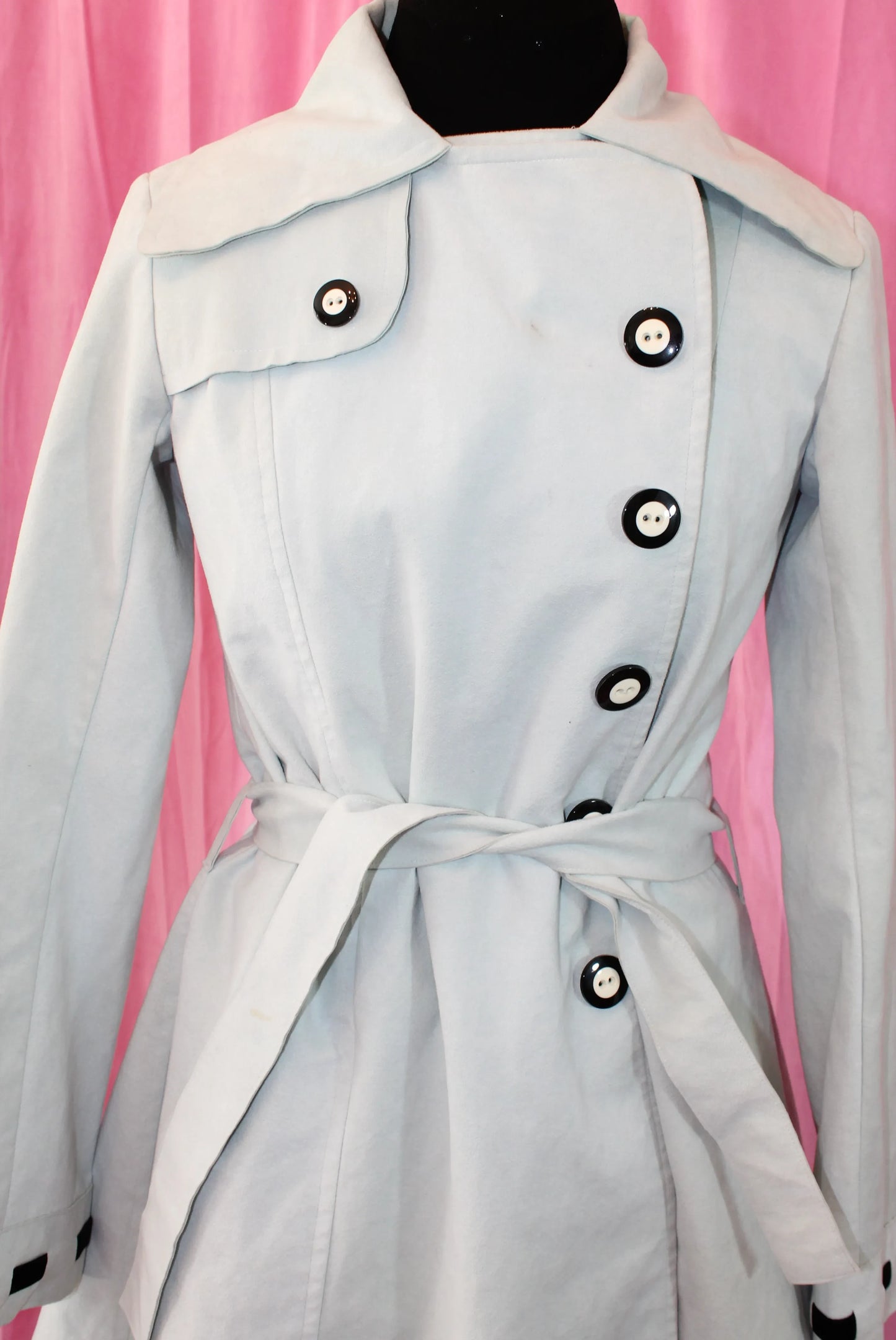 Vintage | Womens | Jacket & Skirt Set | Baby Blue | Size XS