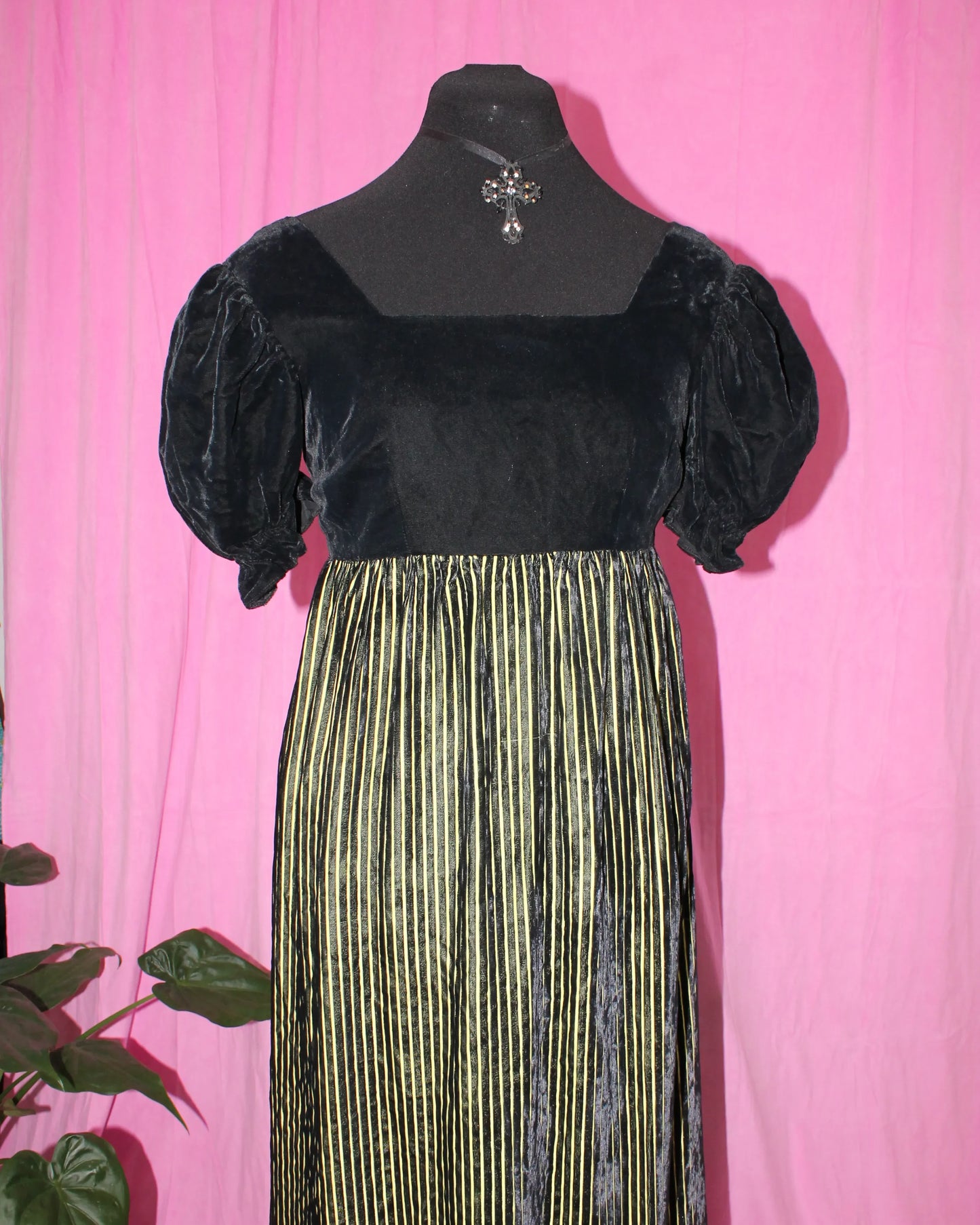 Empire Waist Regency Period Dress- Size XS