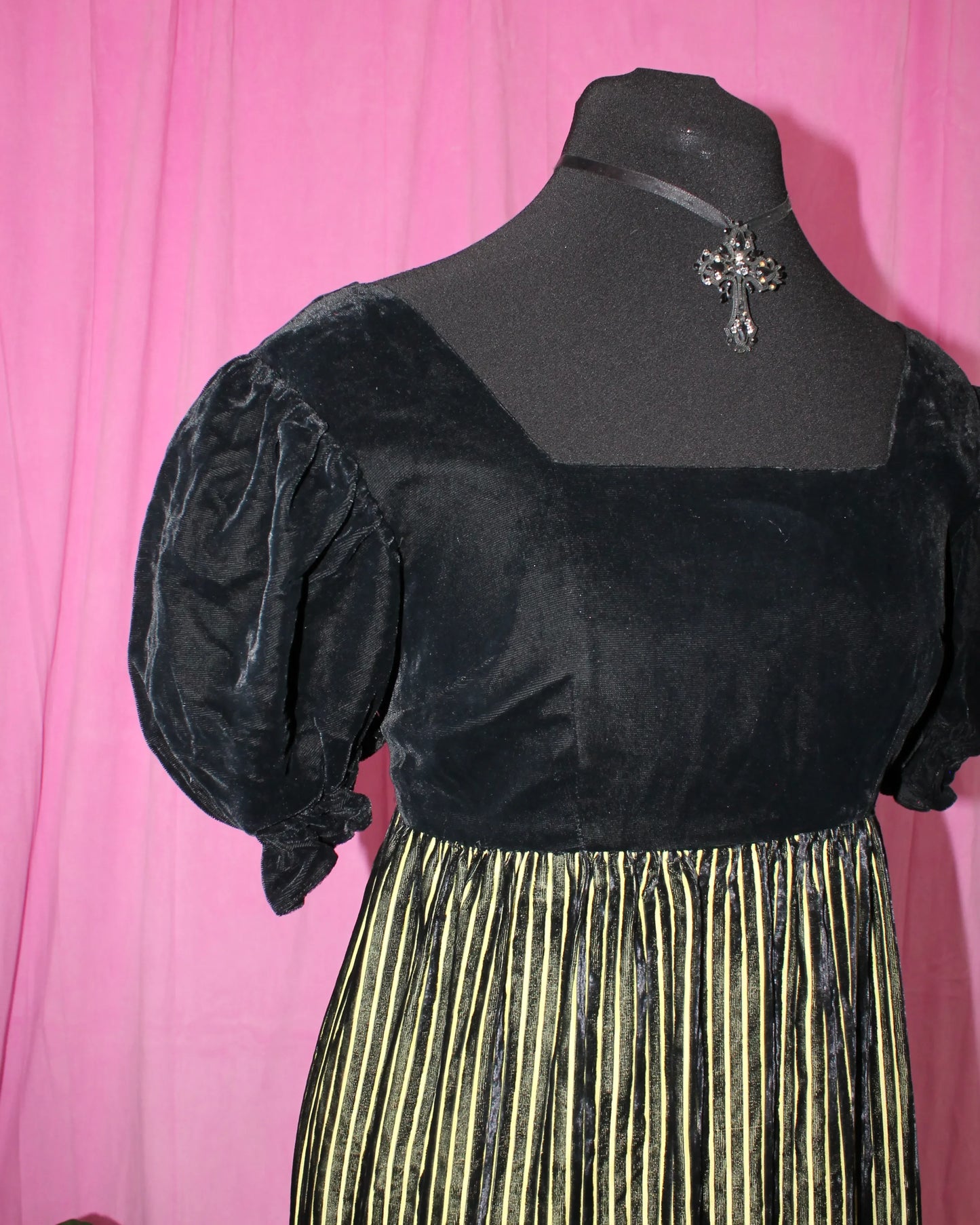 Empire Waist Regency Period Dress- Size XS