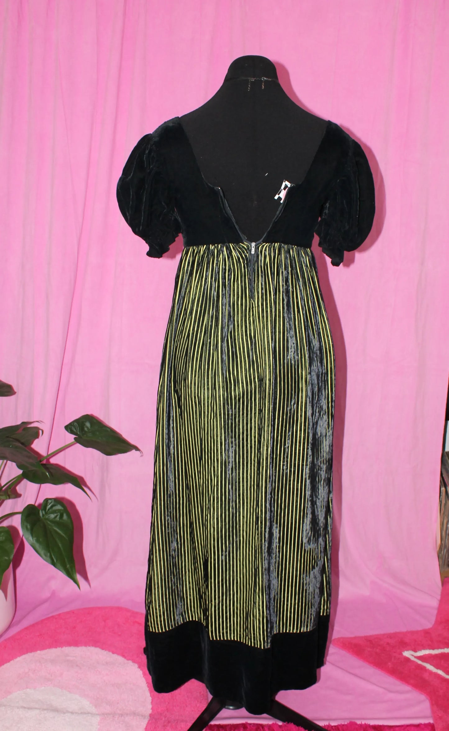 Empire Waist Regency Period Dress- Size XS