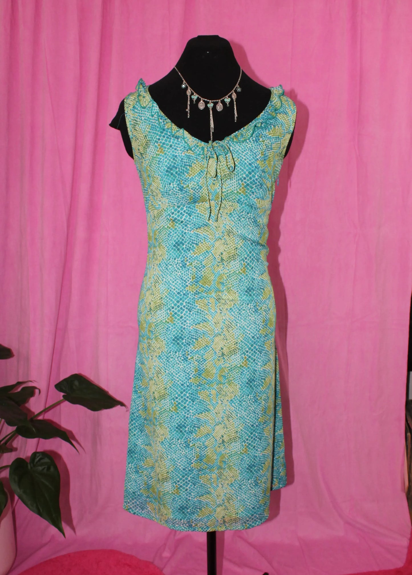 Vintage Snakeskin Dress- Size XS