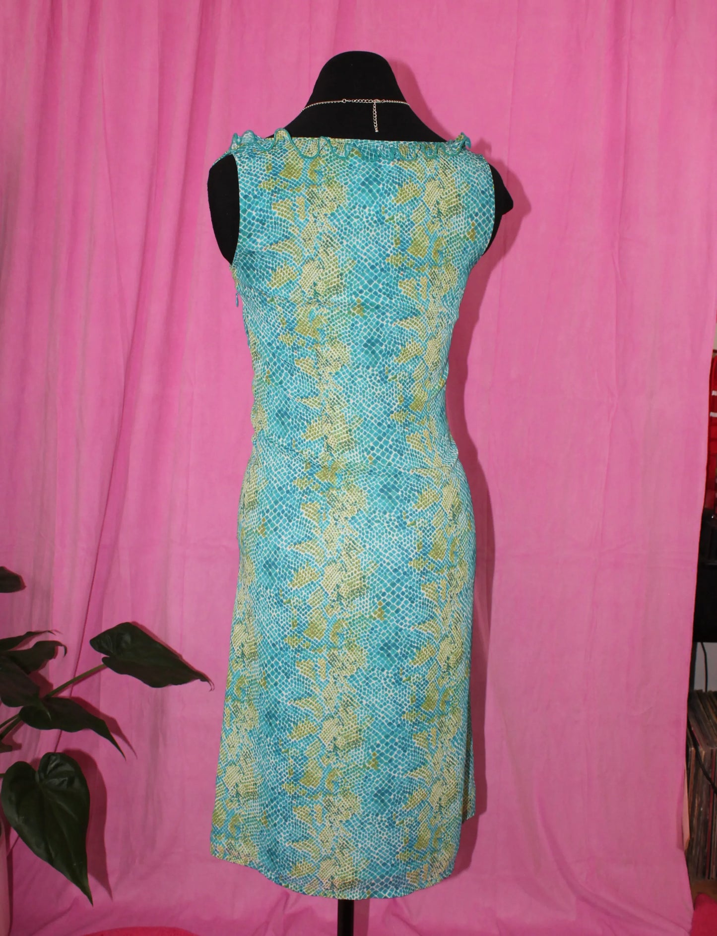 Vintage Snakeskin Dress- Size XS