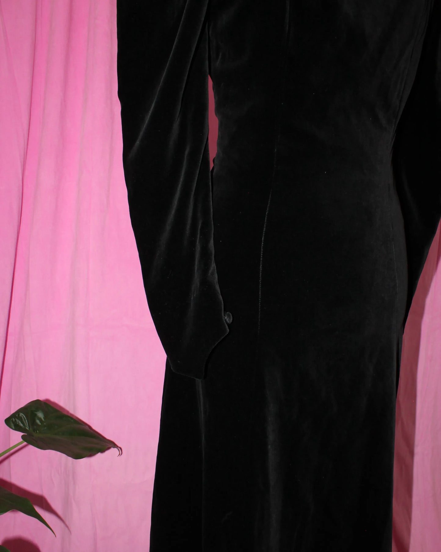 Black Velvet Laura Ashley Dress- Size XS