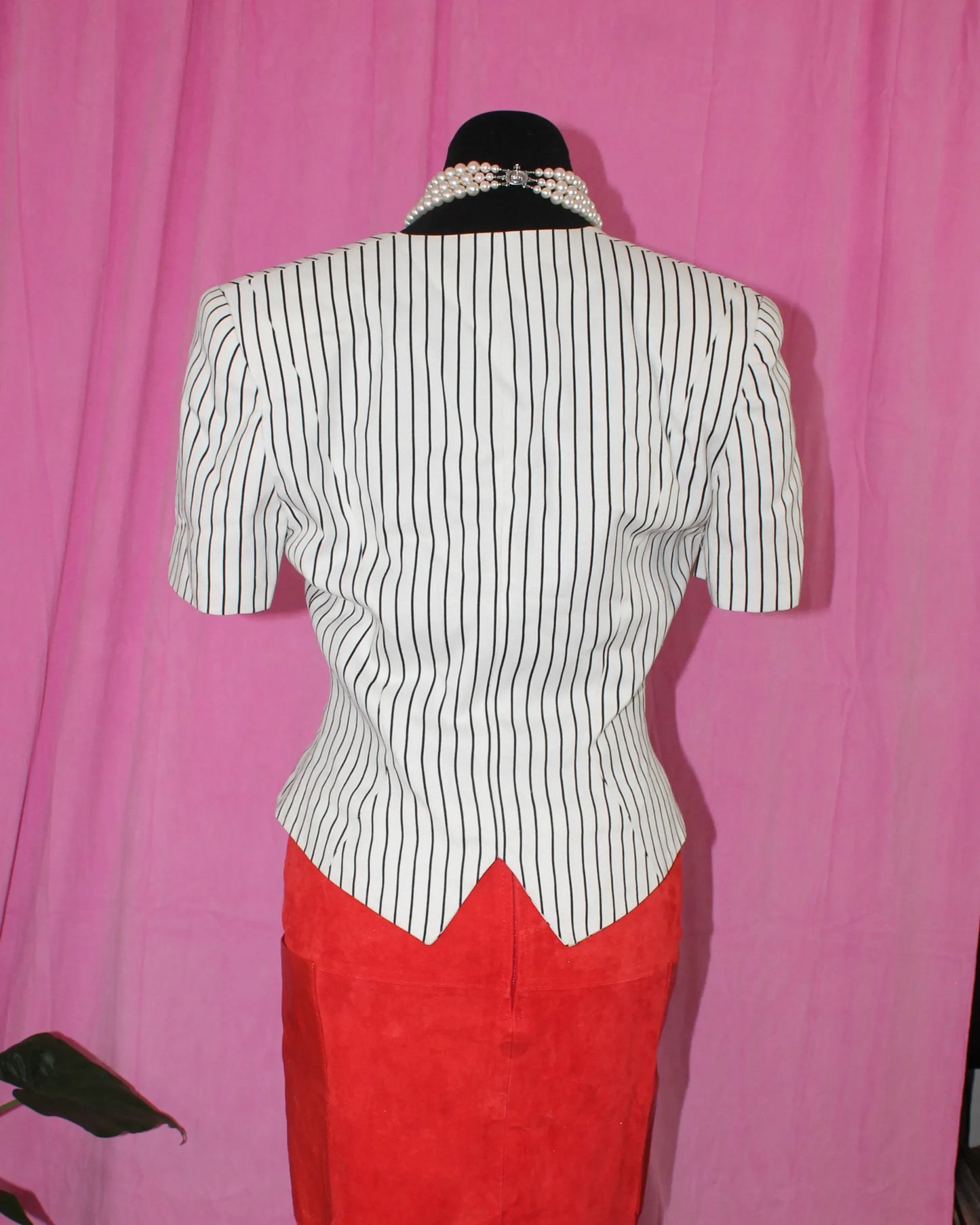 Striped Blazer - Size M