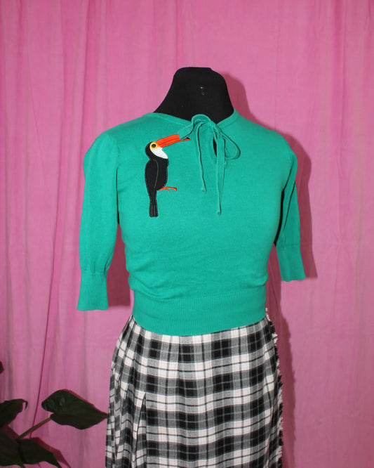 Short Sleeve Collectif Sweater- Size XS