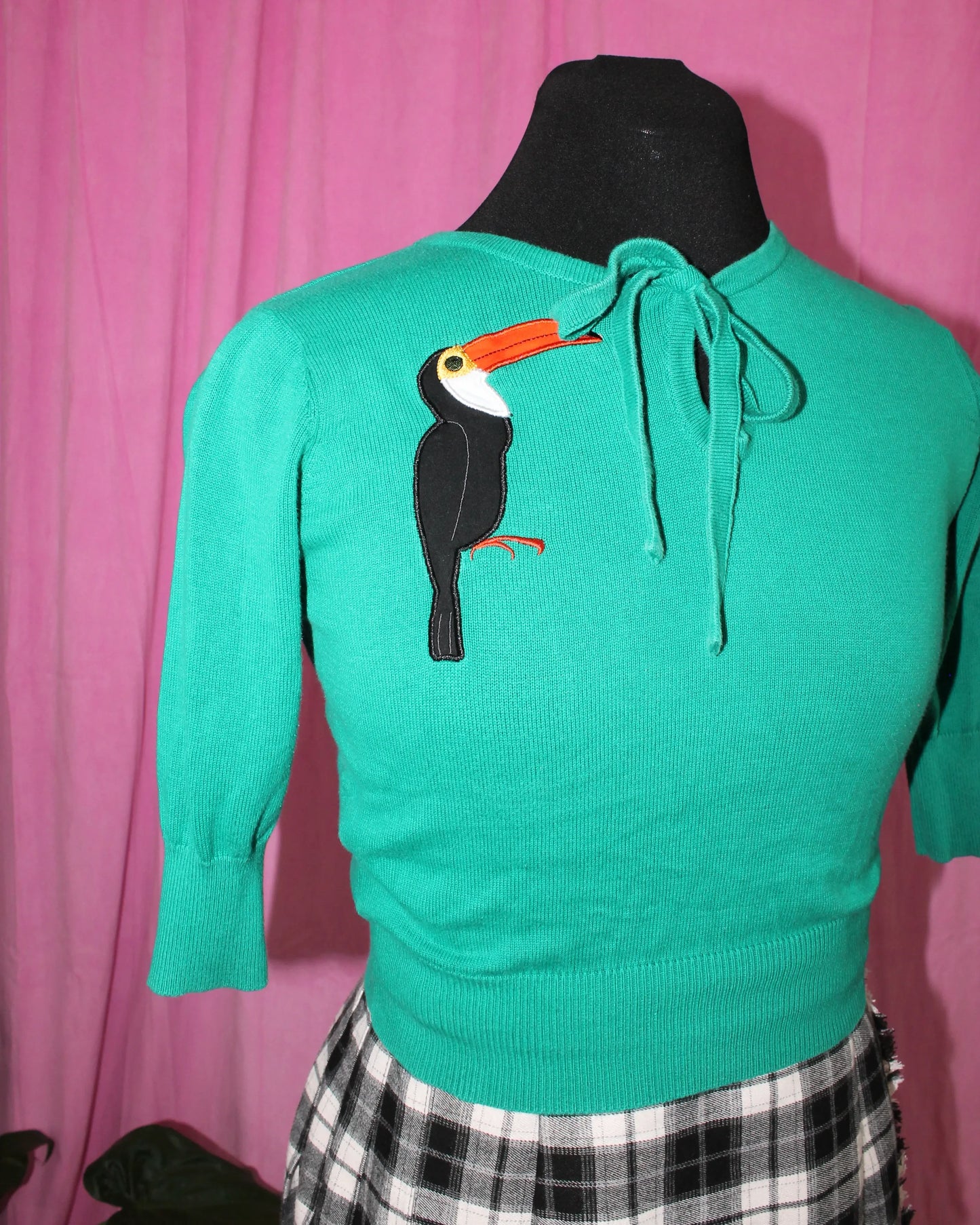 Short Sleeve Collectif Sweater- Size XS