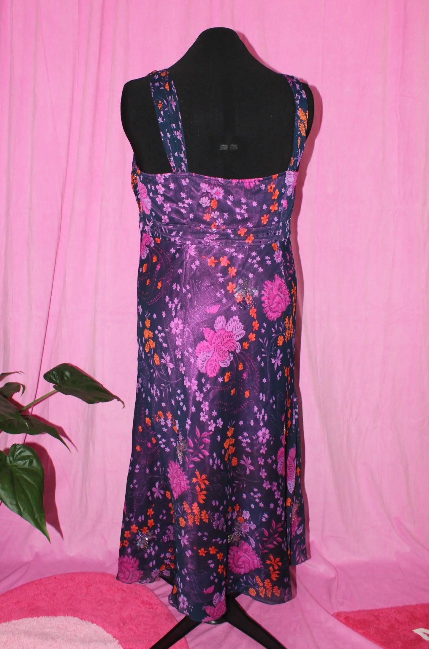 Bertex Purple Overlay Dress- Size 18