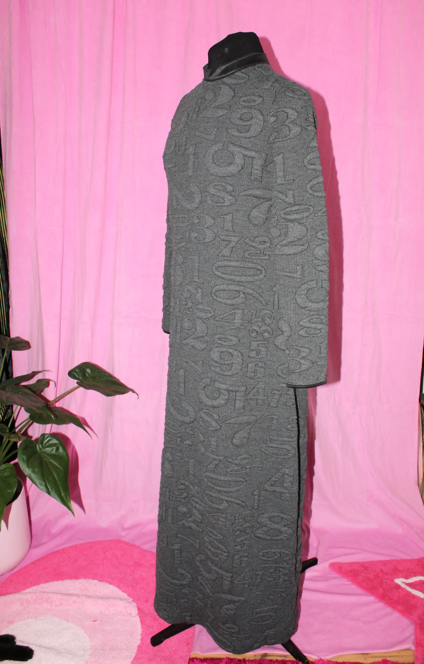 Maxi Ribbed Number Sweater Dress- Size M