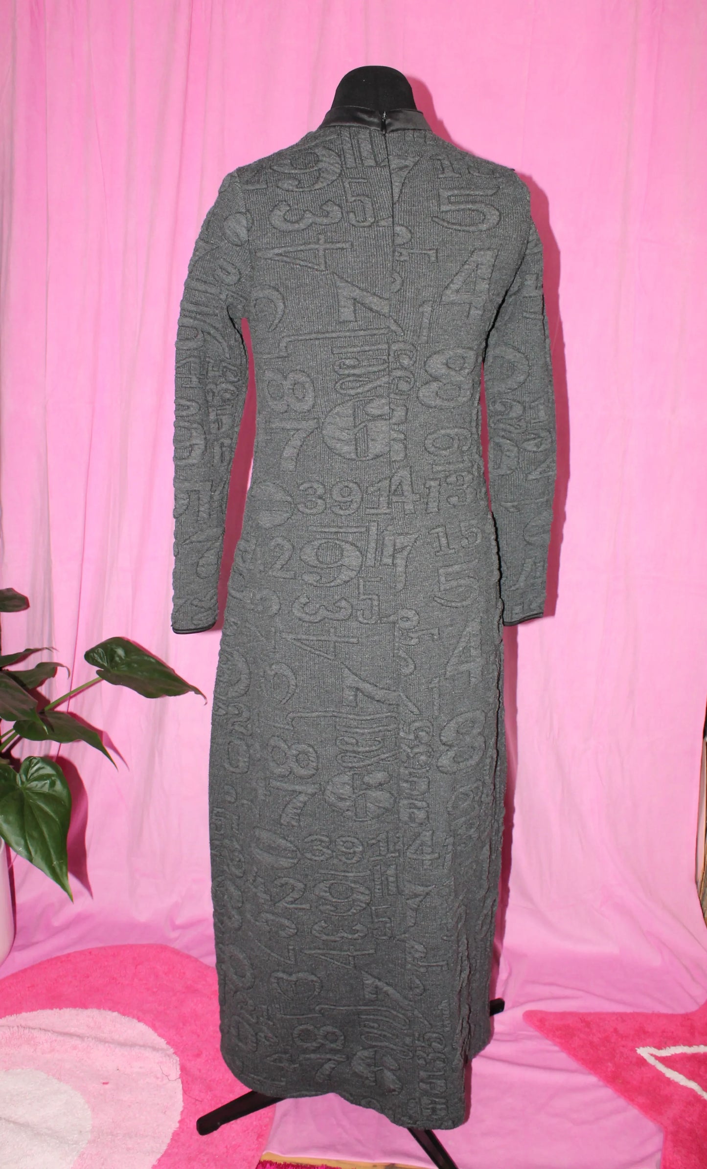 Maxi Ribbed Number Sweater Dress- Size M