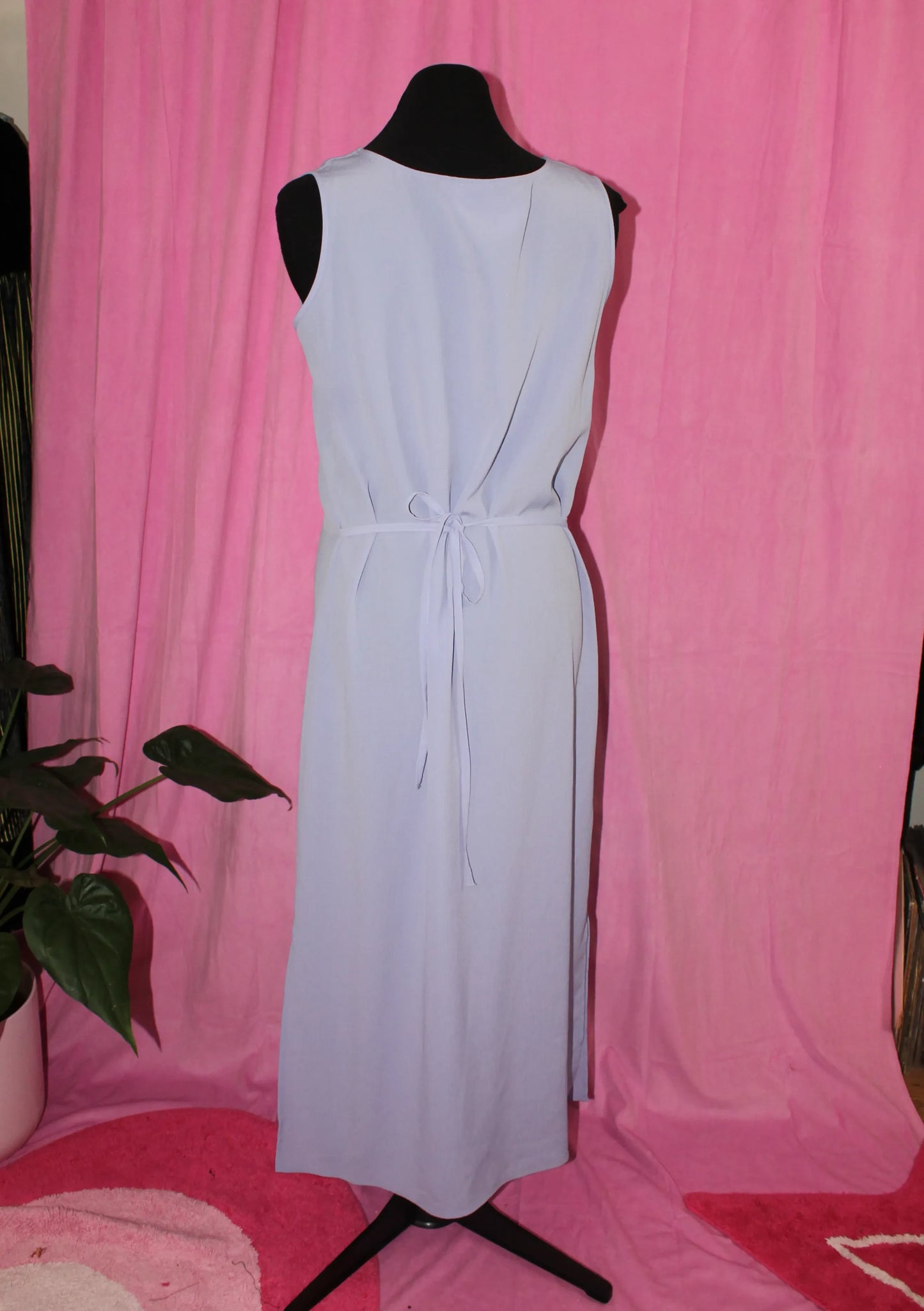 Classic Periwinkle Smock Dress- Size 16