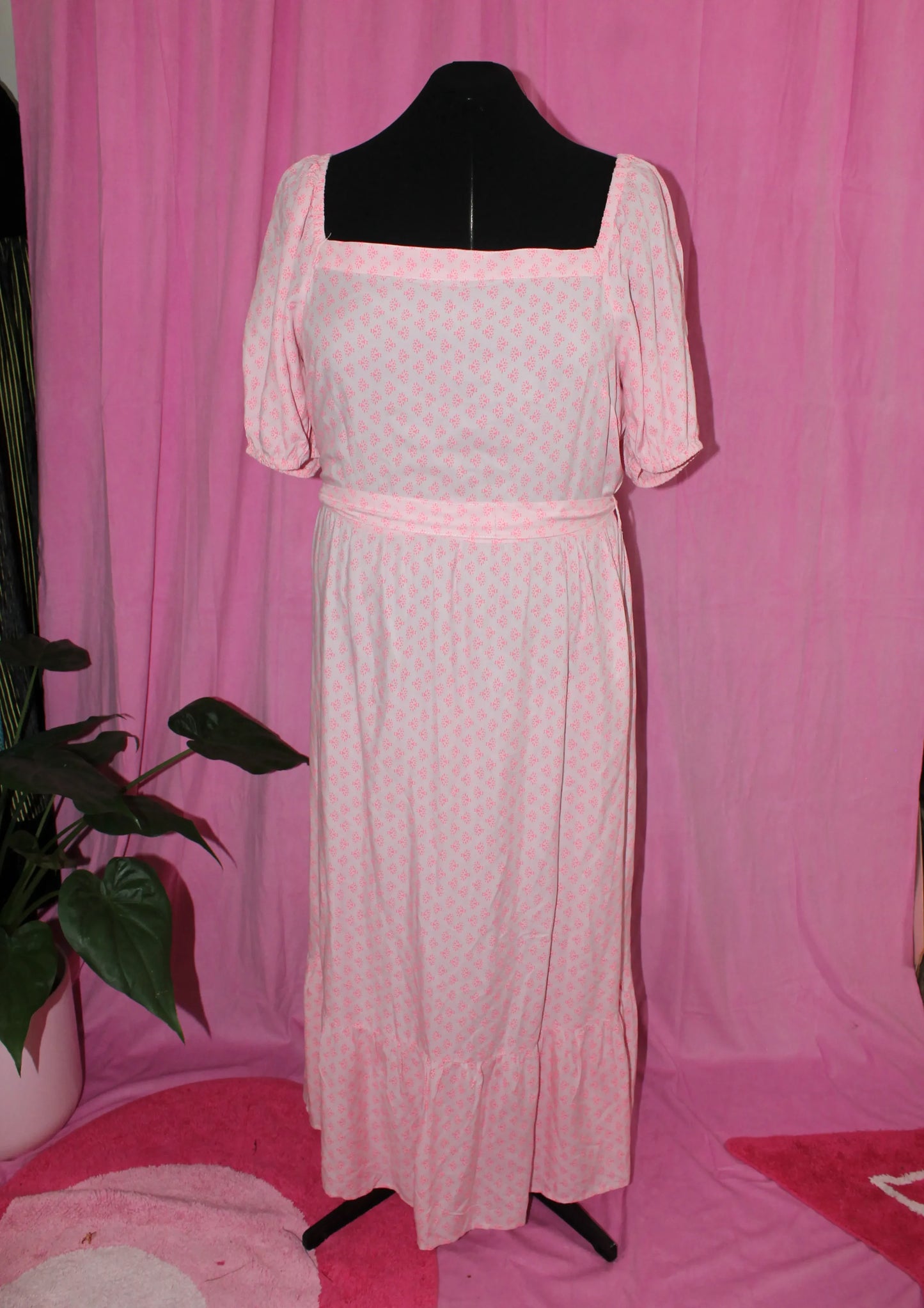 Pink Smock Dress - Size 16/18