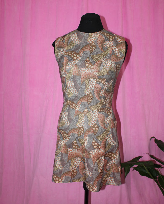 Handmade | Dress | Paisley Mini Dress | Size S