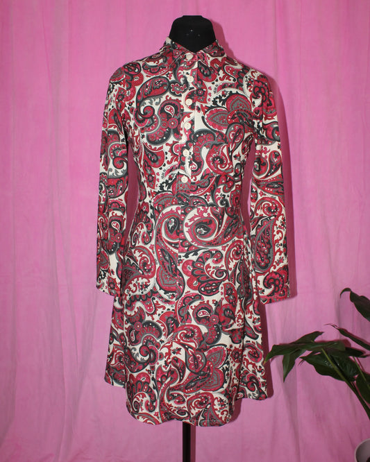 Pop Boutique | Dress | Paisley A-Line | Size S