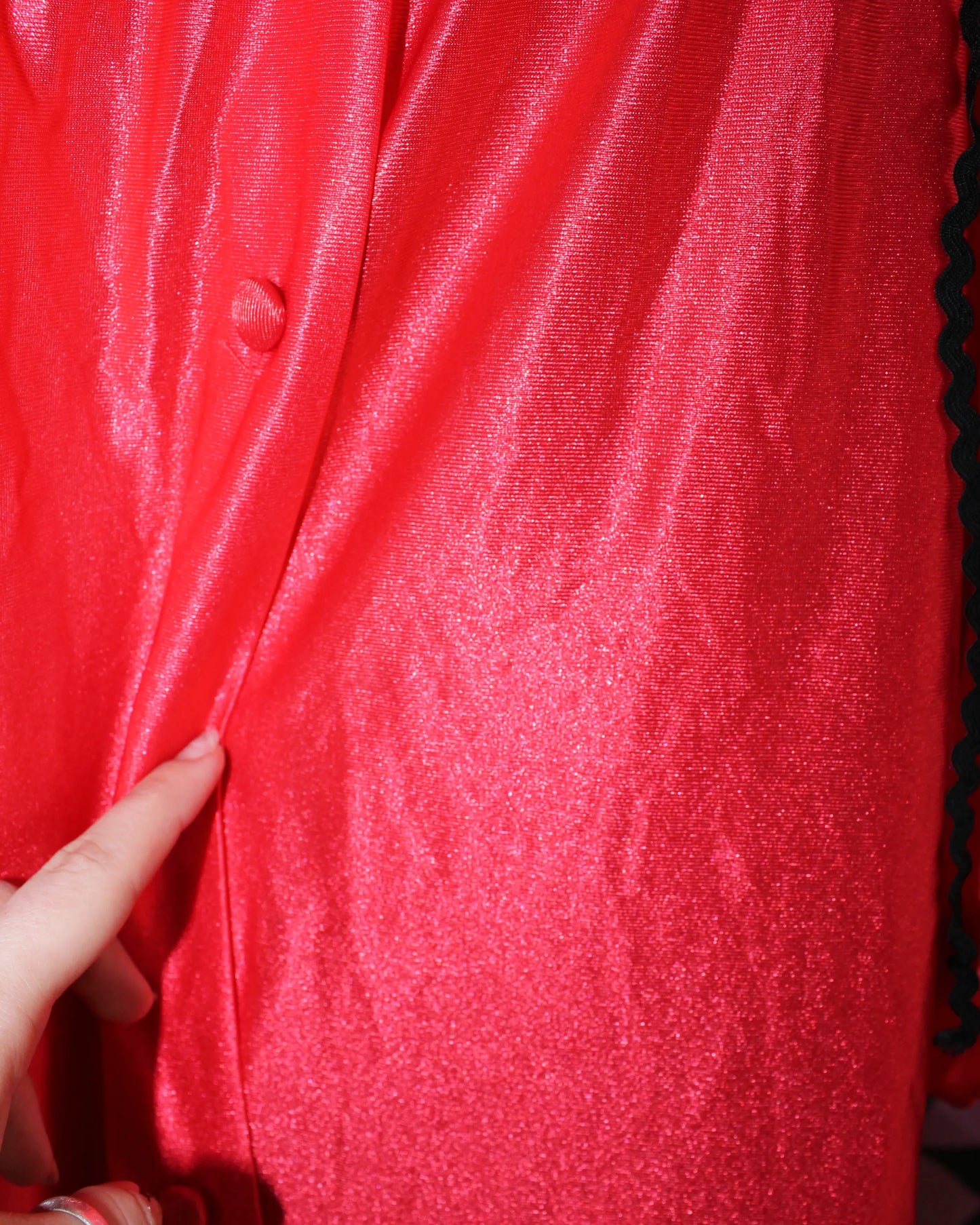 Vintage | Robe | Red Dressing Gown | Size M