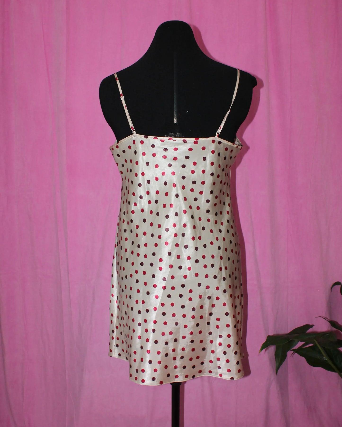 Vintage | Dress | Polka Dot Slip | Size 16