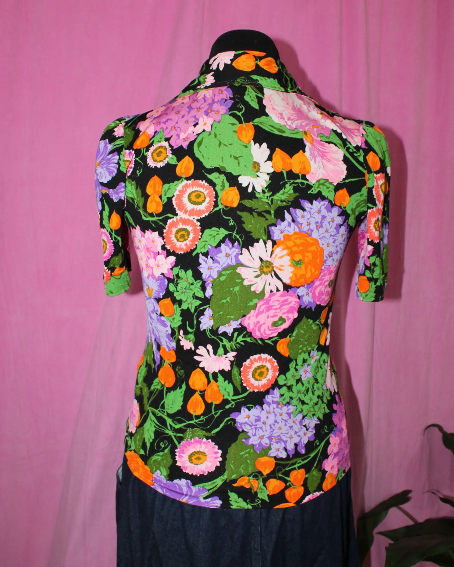 Handmade | Top | Floral Vintage | Size S