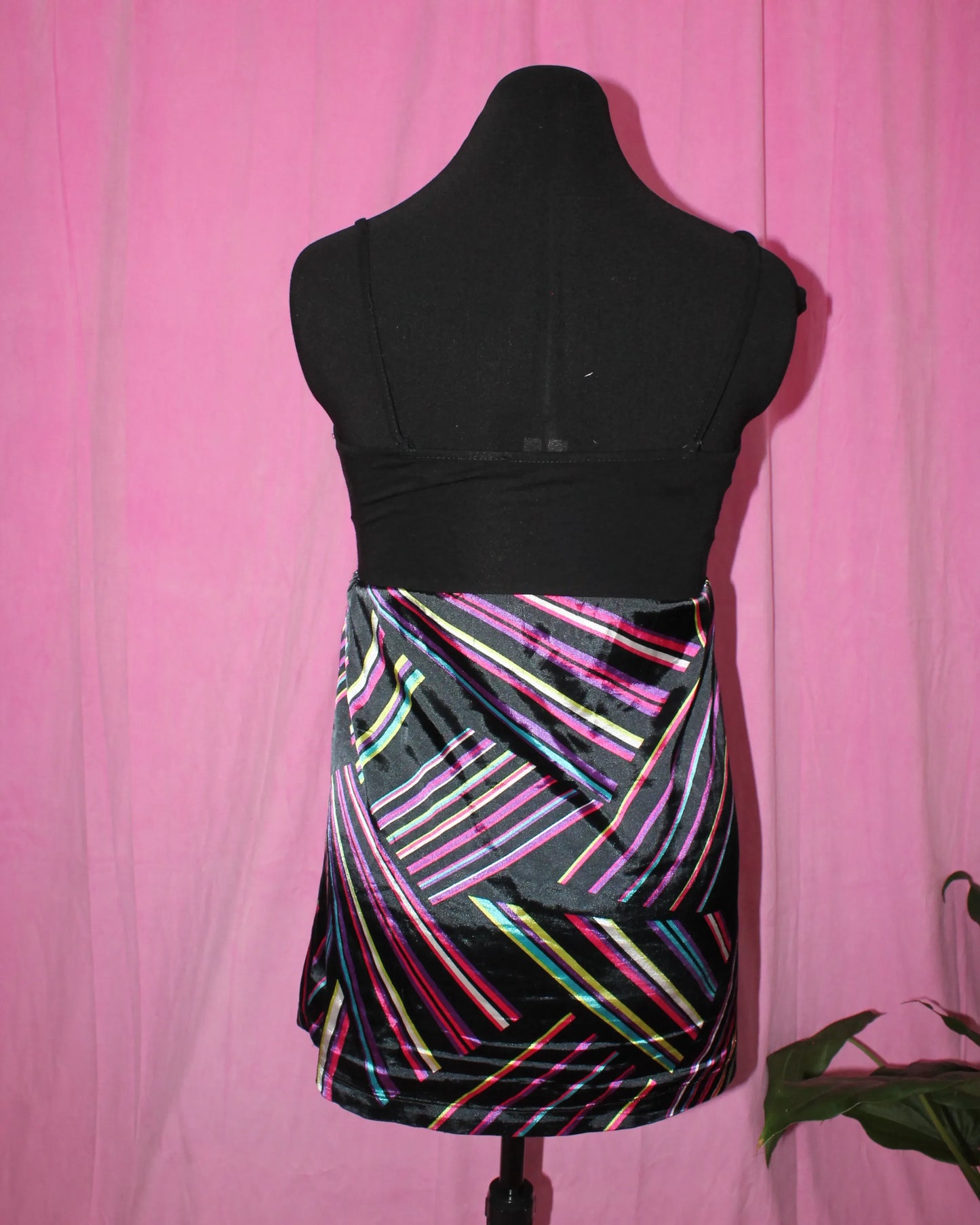 Morgan | Top | Striped Colourful | Size S/M