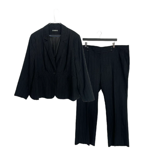 Striped 2 Piece Suit - Size 24 L